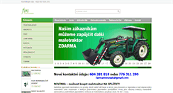 Desktop Screenshot of malotraktory-prodej.cz